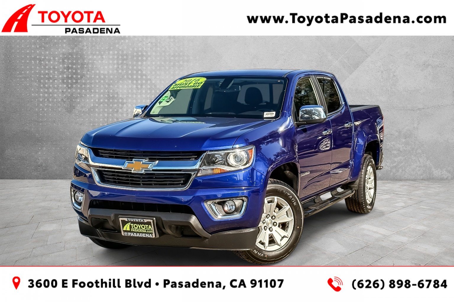 Used 2016 Chevrolet Colorado LT w/ Luxury Package, Chrome RWD image 1