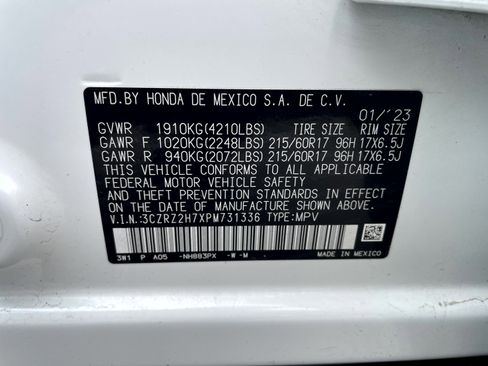 Used 2023 Honda HR-V EX-L image 22