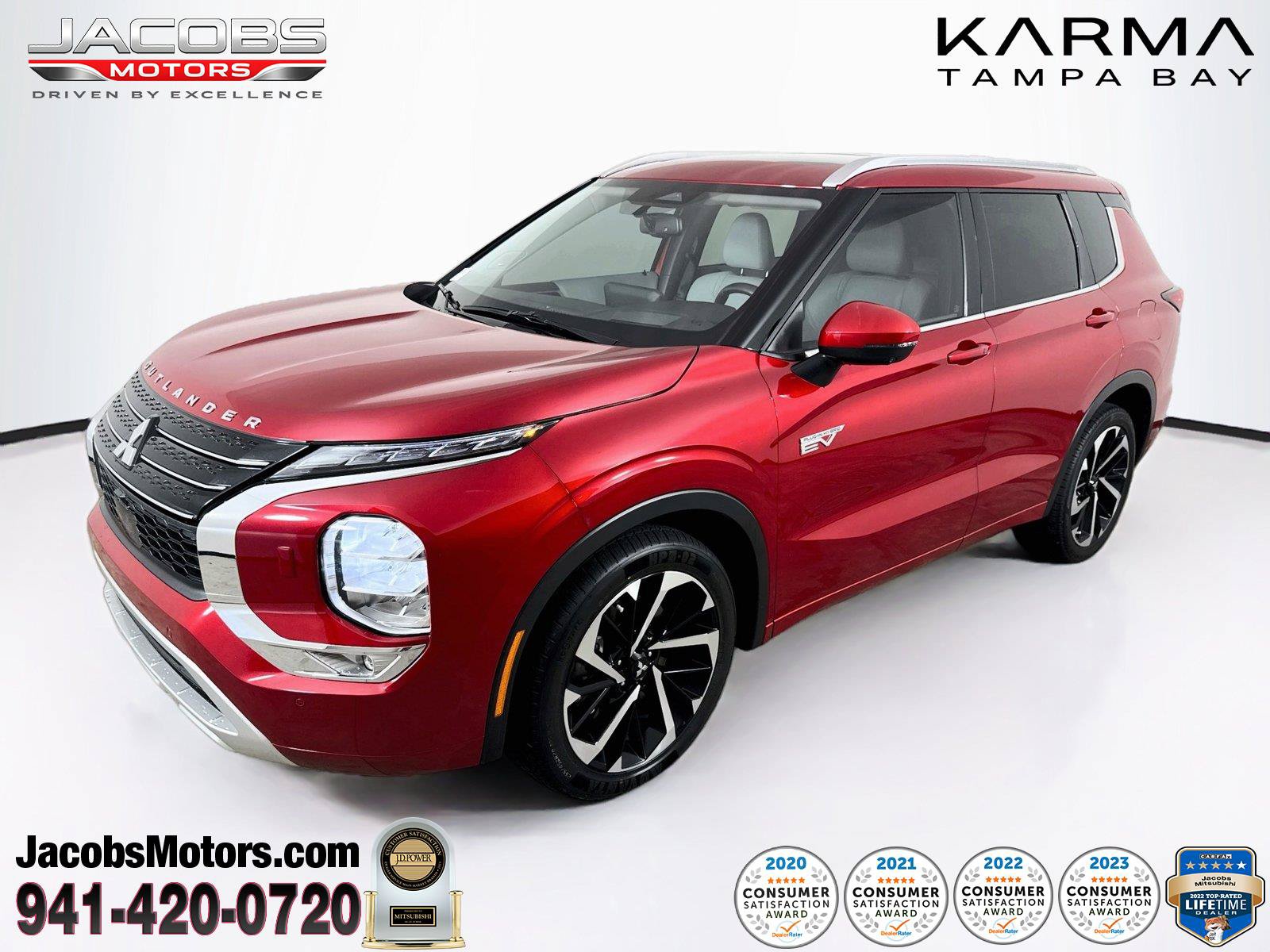 Used 2024 Mitsubishi Outlander 4WD Plug-In Hybrid image 1