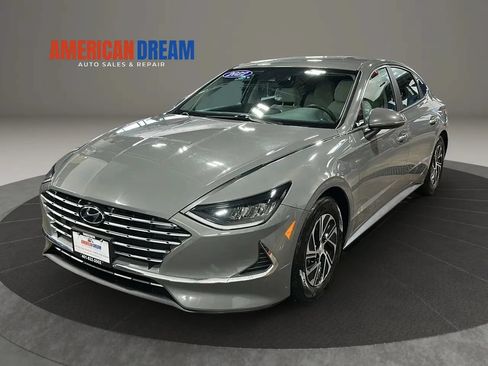 Used 2023 Hyundai Sonata Blue FWD image 1