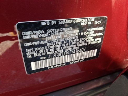 New 2026 Subaru Outback Limited AWD/4WD image 20