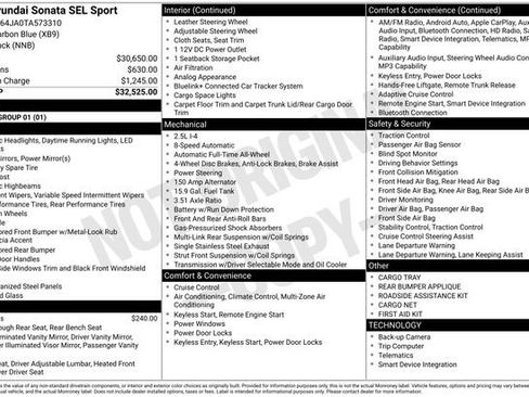 New 2026 Hyundai Sonata SEL AWD/4WD image 27