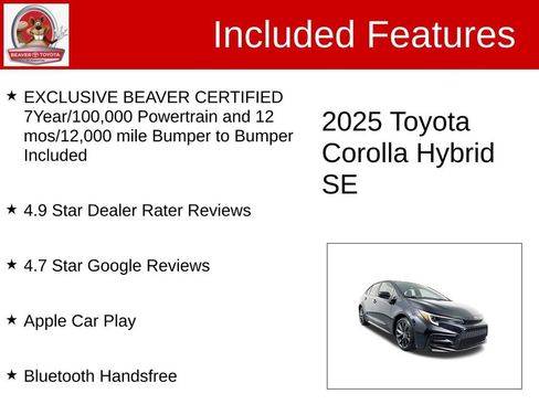 Used 2025 Toyota Corolla SE image 4