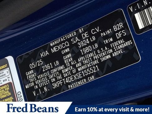 New 2025 Kia K4 LXS image 17
