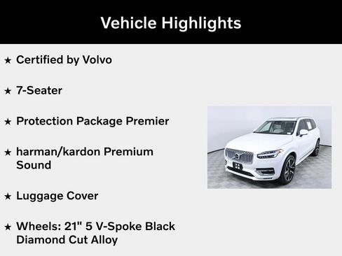Certified 2024 Volvo XC90 B6 Plus w/ Protection Package Premier AWD/4WD image 5