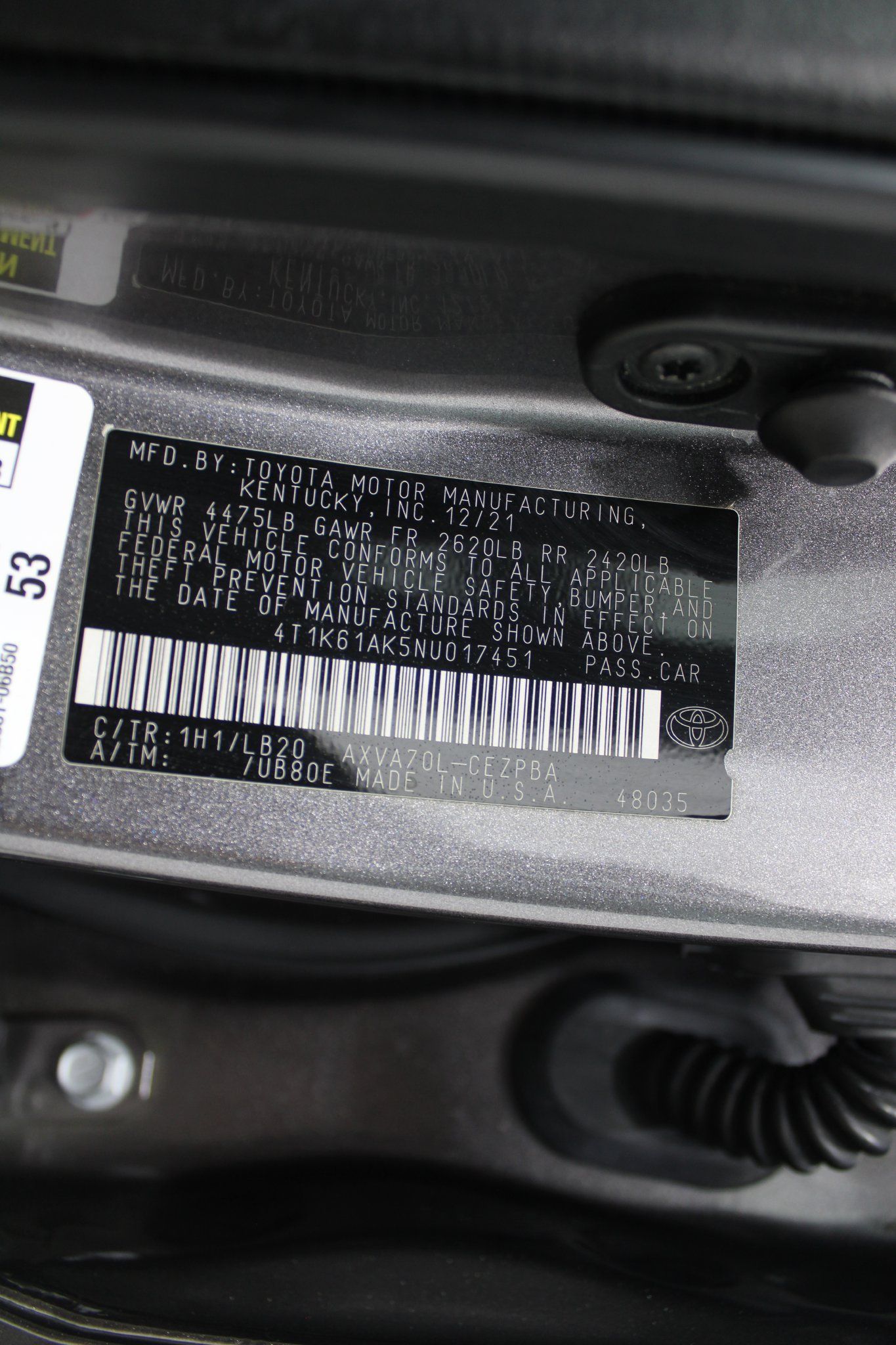 Used 2022 Toyota Camry XSE w/ Navigation Package FWD image 41