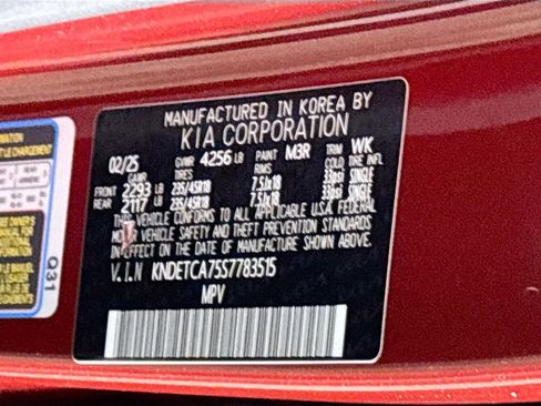 Certified 2025 Kia Seltos SX image 26