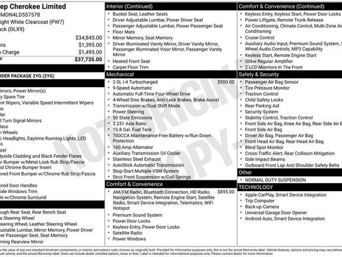 Used 2020 Jeep Cherokee Limited image 3