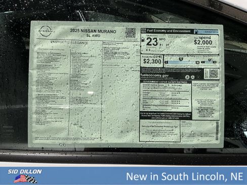 New 2025 Nissan Murano SL w/ Cargo Package image 13