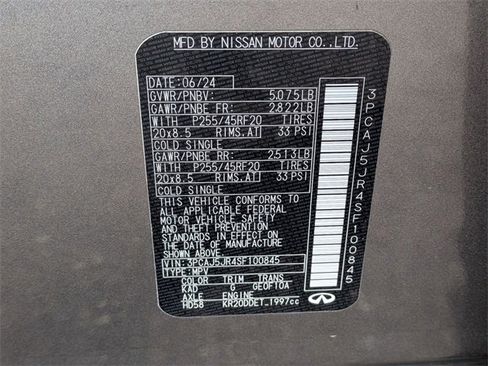 Certified 2025 INFINITI QX55 Luxe w/ Cargo Package image 31