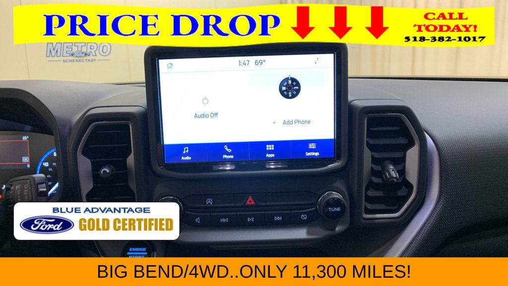 Certified 2023 Ford Bronco Sport Big Bend w/ Convenience Package AWD/4WD image 33