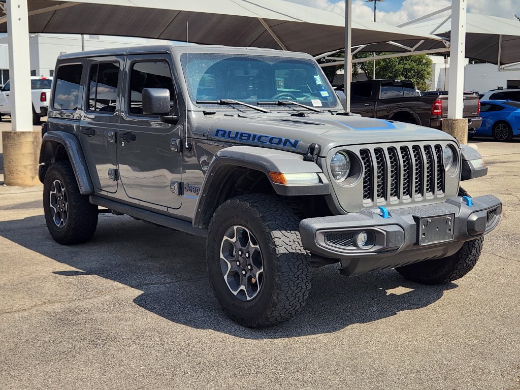 Used 2023 Jeep Wrangler Unlimited Rubicon 4xe w/ Cold Weather Group AWD/4WD image 3