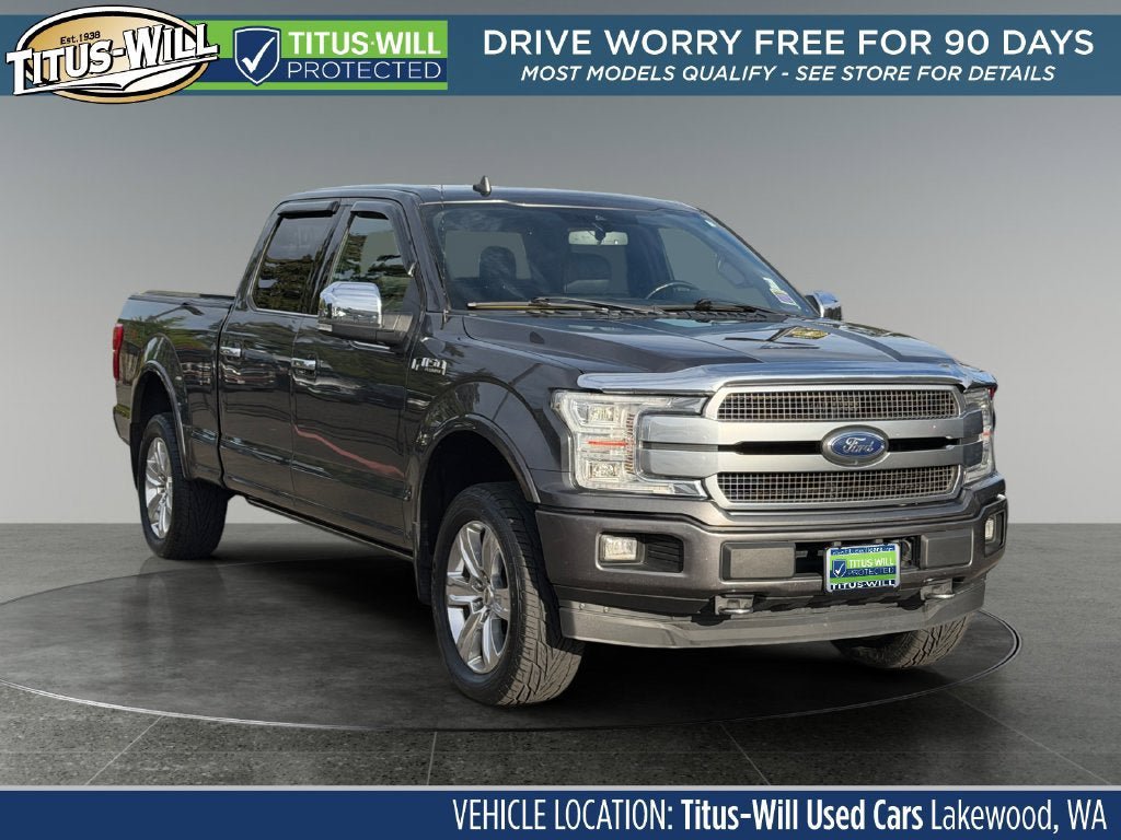 Used 2018 Ford F150 Platinum w/ Technology Package AWD/4WD image 1