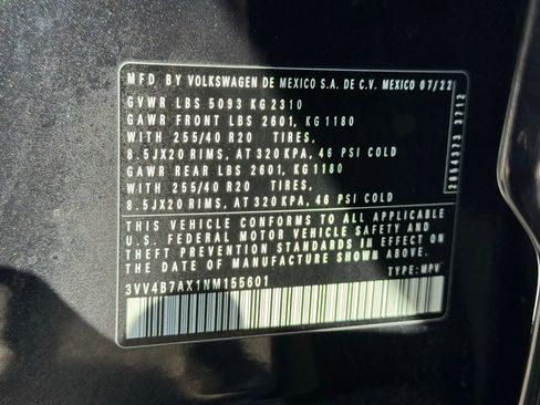 Used 2022 Volkswagen Tiguan SEL R-Line AWD/4WD image 28