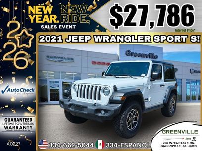 Used 2021 Jeep Wrangler Sport S