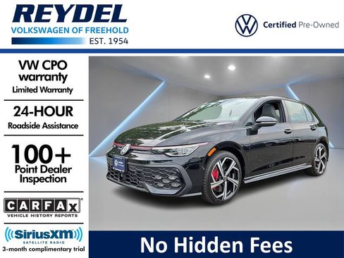 Certified 2025 Volkswagen GTI SE FWD image 1