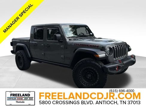 Used 2021 Jeep Gladiator Rubicon w/ LED Lighting Group AWD/4WD image 1