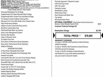 New 2026 RAM 1500 RHO