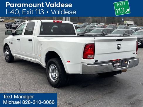 Used 2012 RAM 3500 ST w/ Chrome Appearance Group image 2