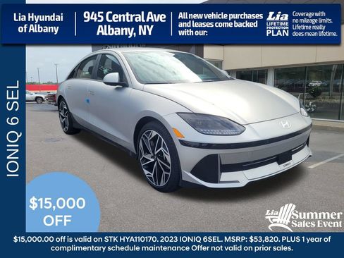 New 2023 Hyundai Ioniq 6 SEL AWD/4WD image 1