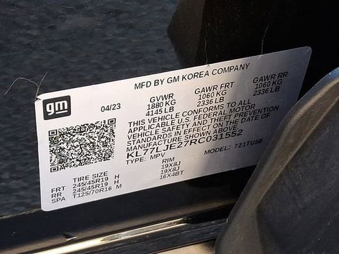 Used 2024 Chevrolet Trax RS w/ Sunroof Package image 38