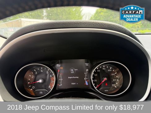 Used 2018 Jeep Compass Limited w/ Trailer Tow Group AWD/4WD image 16