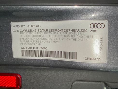 Used 2018 Audi A4 2.0T Ultra Premium Plus FWD image 31