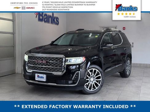Certified 2021 GMC Acadia Denali w/ Denali Technology Package AWD/4WD image 1