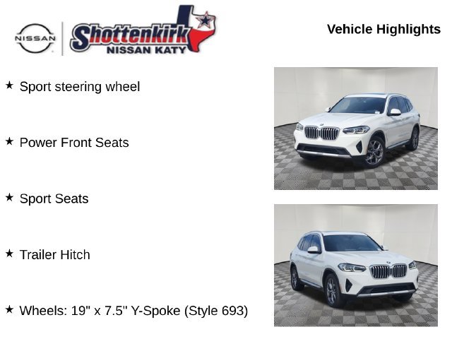Used 2022 BMW X3 xDrive30i AWD/4WD image 19