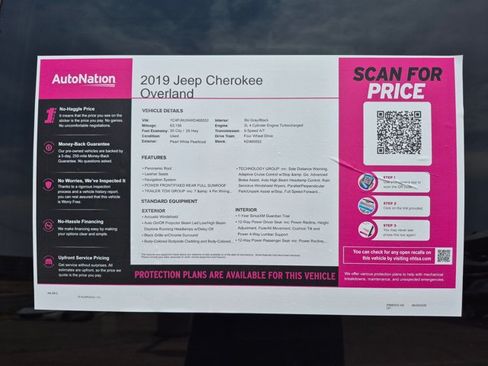 Used 2019 Jeep Cherokee Overland w/ Technology Group AWD/4WD image 24