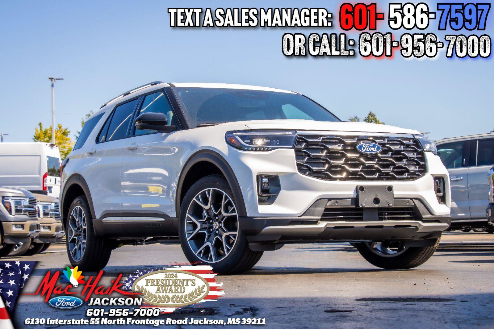 New 2027 Ford Explorer Platinum w/ 3.0L Ultimate Package AWD/4WD image 2