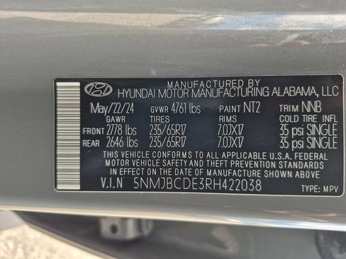 Used 2024 Hyundai Tucson SEL AWD/4WD image 24
