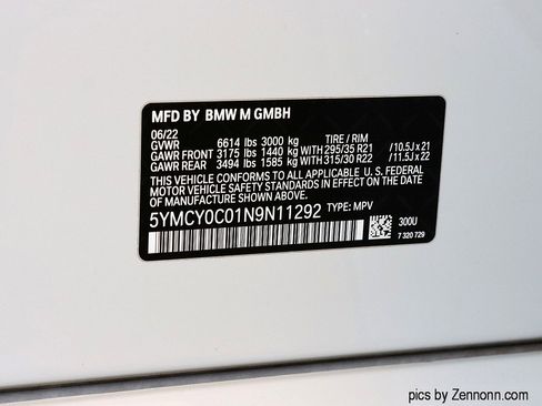 Used 2022 BMW X6 M w/ Competition Package image 45