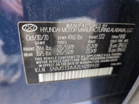 Used 2020 Hyundai Santa Fe SEL image 27