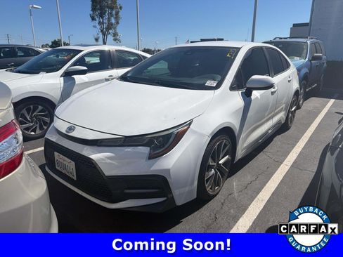 Used 2021 Toyota Corolla SE w/ Carpet Mat Package (TMS) FWD image 1