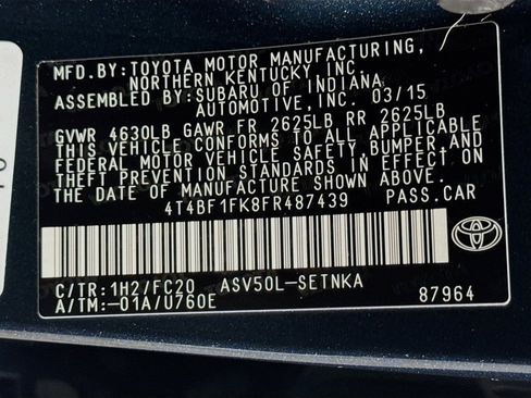 Used 2015 Toyota Camry LE FWD image 31