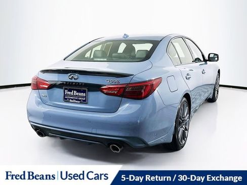 Used 2023 INFINITI Q50 Red Sport 400 w/ Carbon Fiber Package AWD/4WD image 10