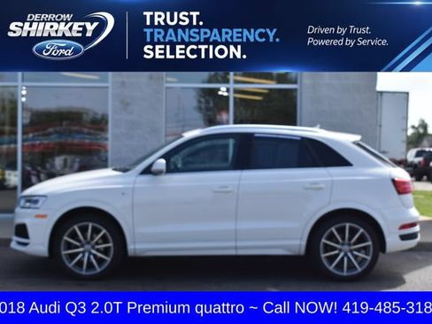 Used 2018 Audi Q3 2.0T Premium Plus w/ Premium Plus Package AWD/4WD image 2