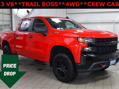 Certified 2021 Chevrolet Silverado 1500 Custom Trail Boss w/ LPO, Dark Essentials Package