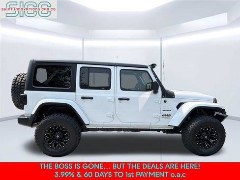 Used 2019 Jeep Wrangler Unlimited Sahara AWD/4WD image 8