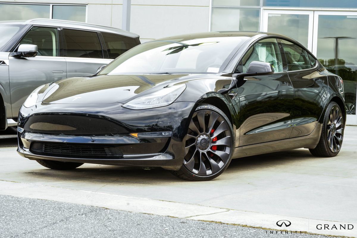 Used 2023 Tesla Model 3 Performance AWD/4WD image 1