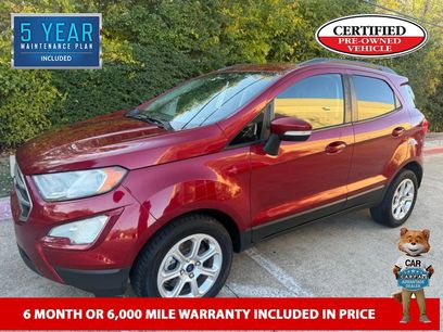 Used 2019 Ford EcoSport SE w/ SE Convenience Package