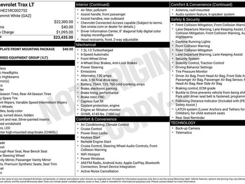 Used 2024 Chevrolet Trax LT image 35