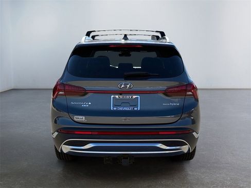 Used 2021 Hyundai Santa Fe Blue image 4