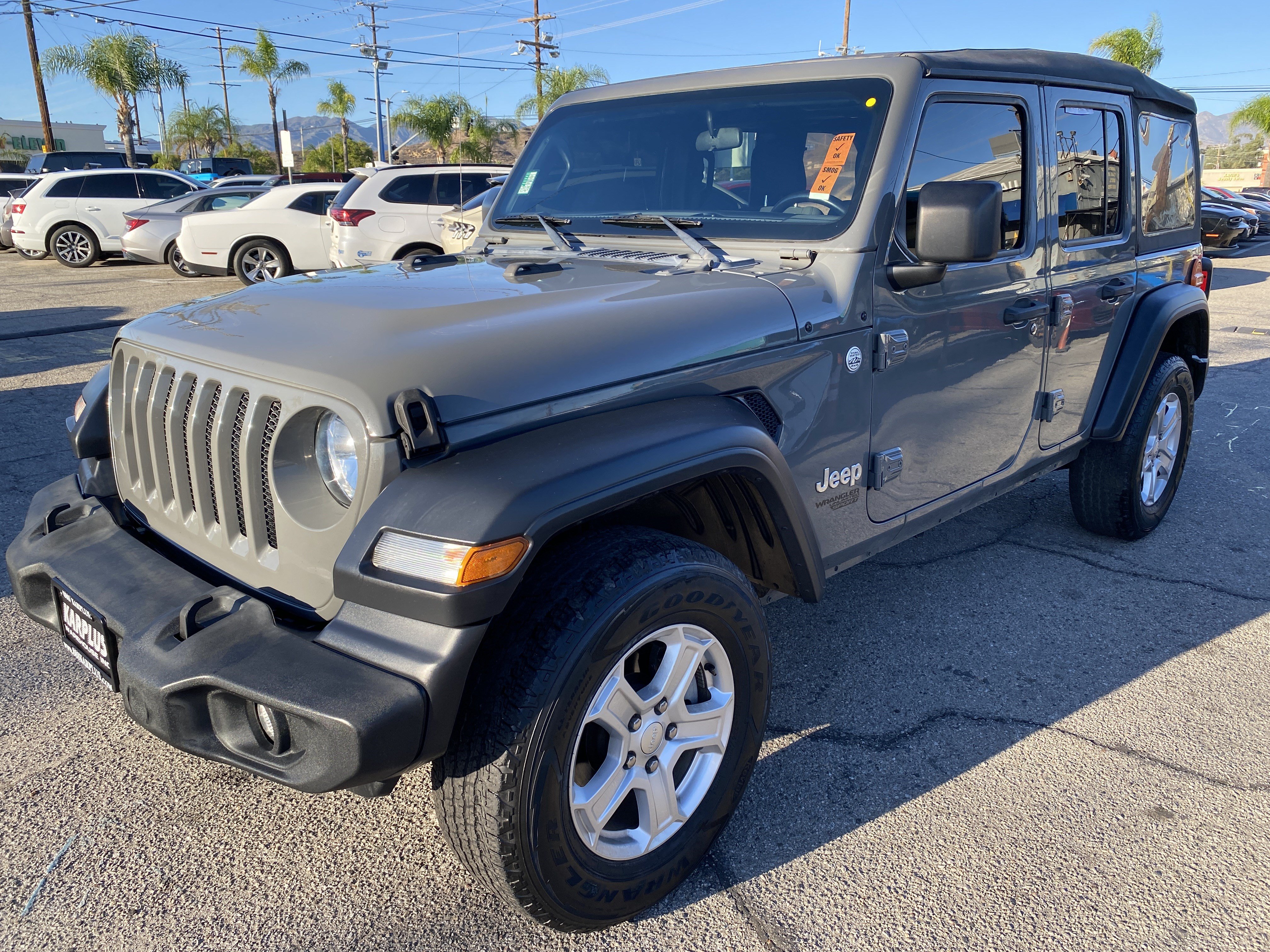 Used 2020 Jeep Wrangler Unlimited Sport S AWD/4WD image 2
