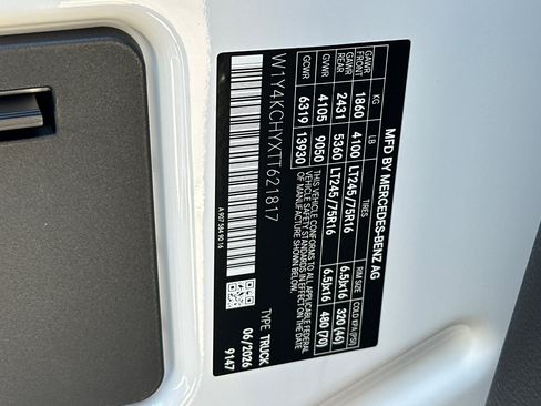New 2026 Mercedes-Benz Sprinter 2500 image 27