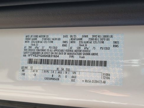 New 2025 Ford Transit 150 Base w/ Upfitter Package image 12