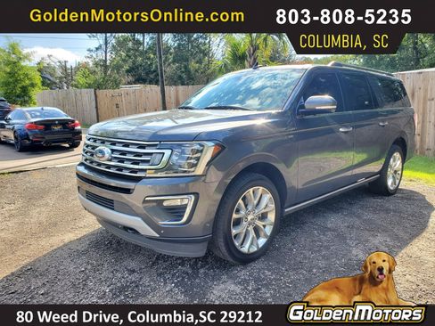 Used 2019 Ford Expedition Max Limited w/ Equipment Group 302A AWD/4WD image 1