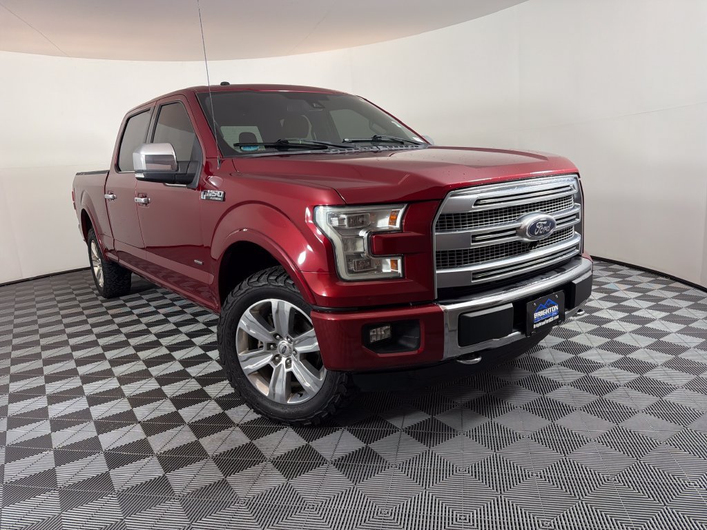 Used 2015 Ford F150 Platinum w/ Equipment Group 701A Luxury AWD/4WD 360° Tour