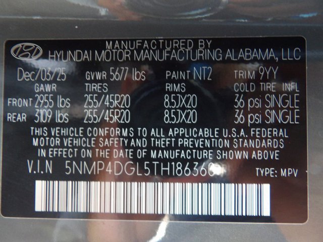 Certified 2026 Hyundai Santa Fe Limited AWD/4WD image 34